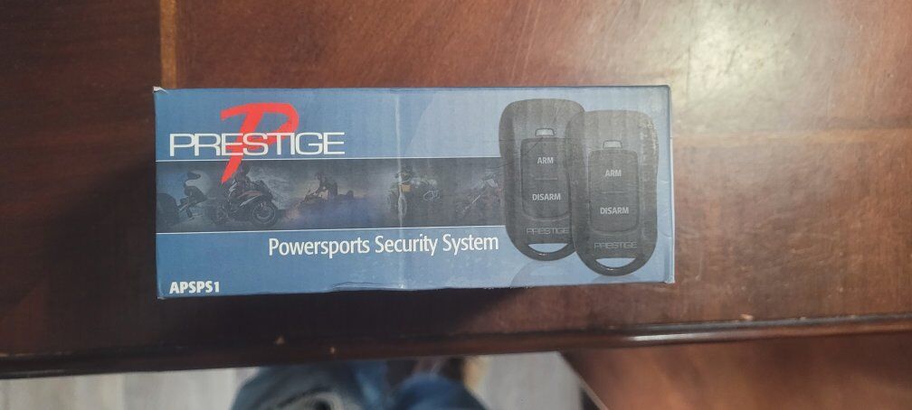 prestige alarm for motorcycle
