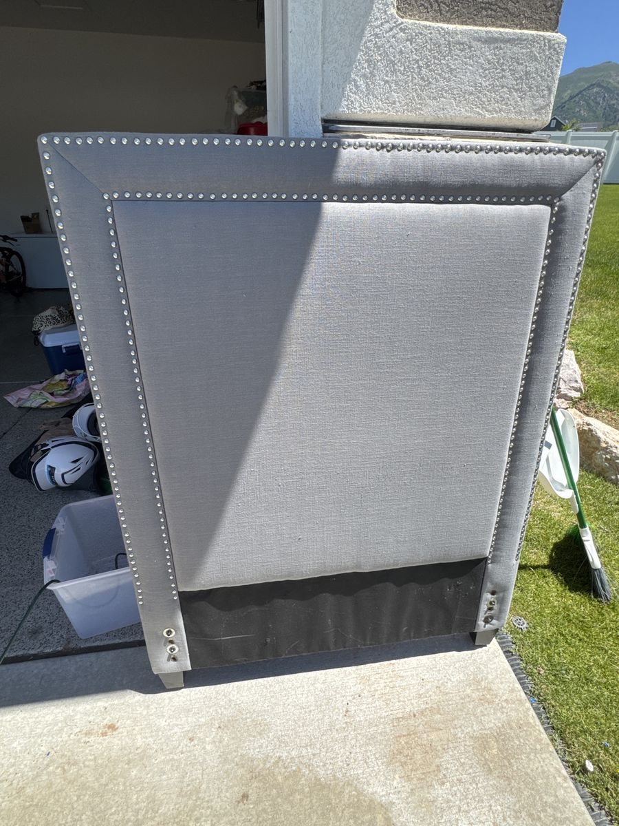 Headboard with frame