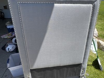 Headboard with frame