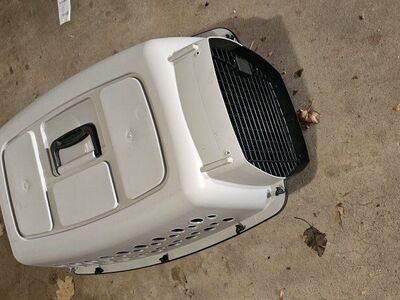 Small Pet Kennel with dog bed