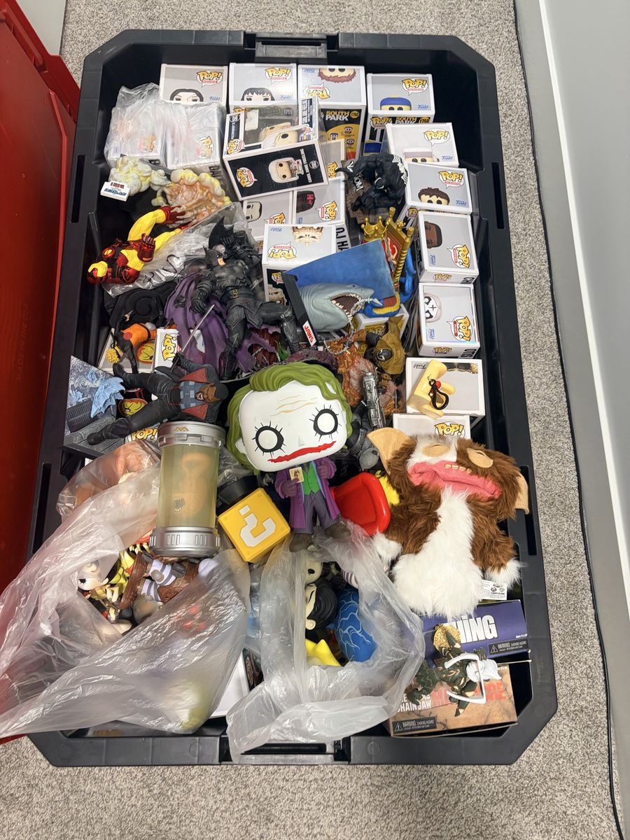 Funko Pop & Collectible Figures Mystery Bin - Mixed Lot of Movies, Anime & Comics