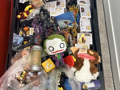 Funko Pop & Collectible Figures Mystery Bin - Mixed Lot of Movies, Anime & Comics