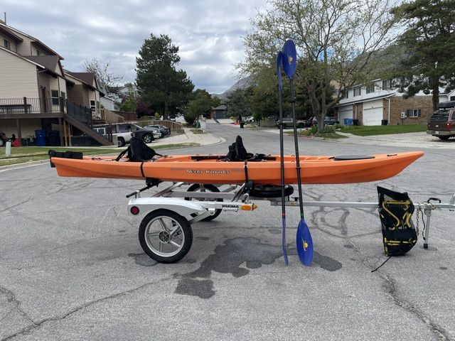 Necky Kayak plus Yakima Trailer