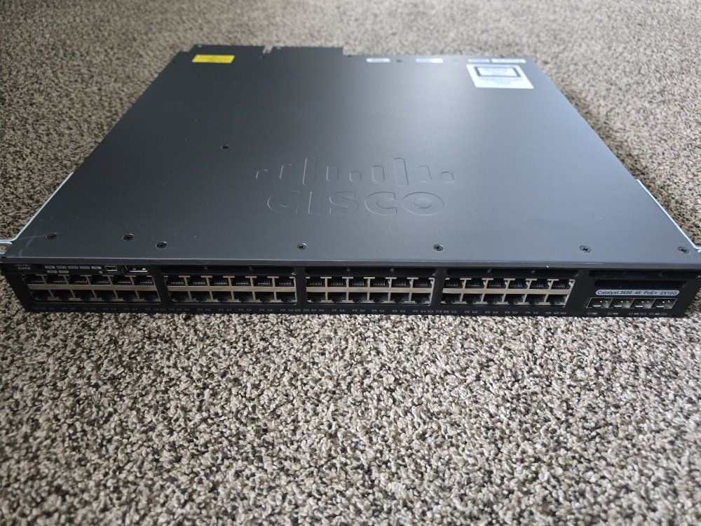 48 port poe switch Cisco Catalyst 3650