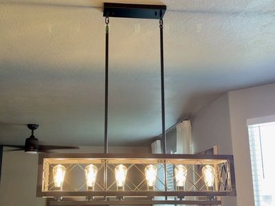 Farmhouse Dining room lighting fixture