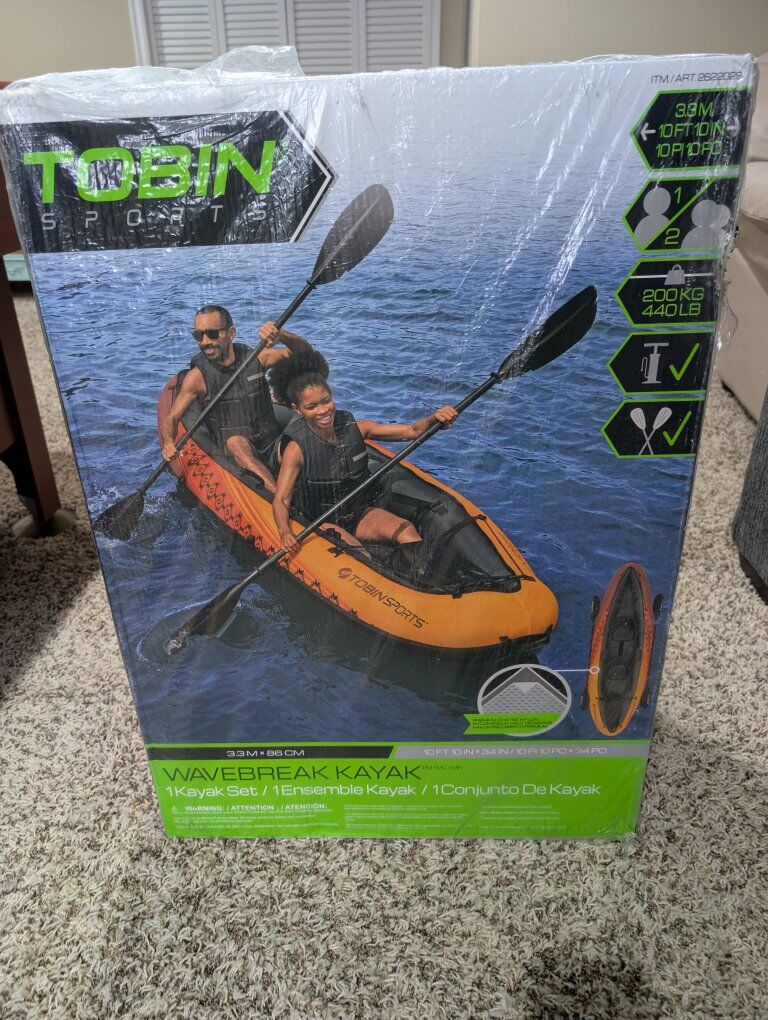 New Tobin two person kayak
