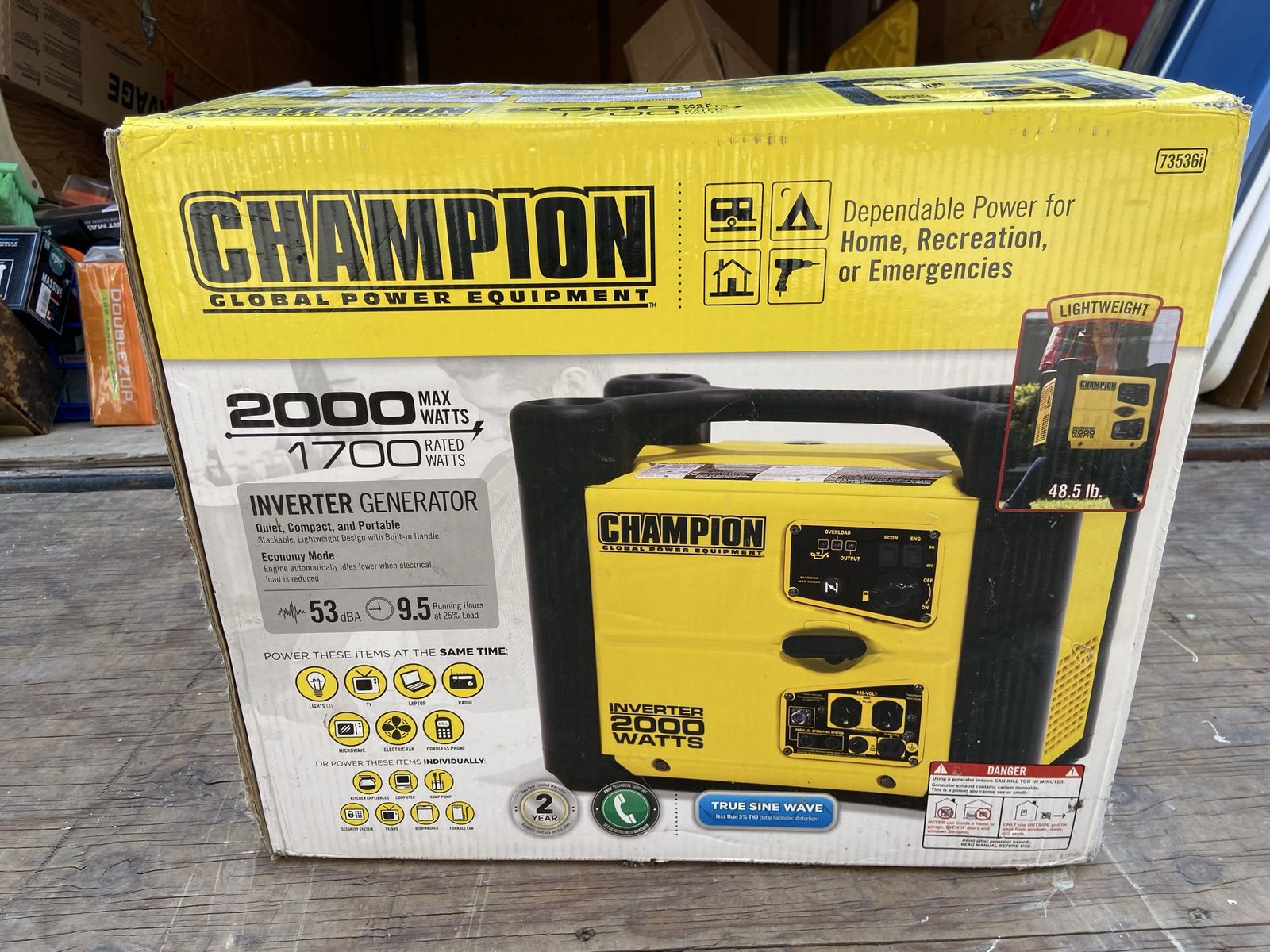 Inverter Generator 2000 Watt