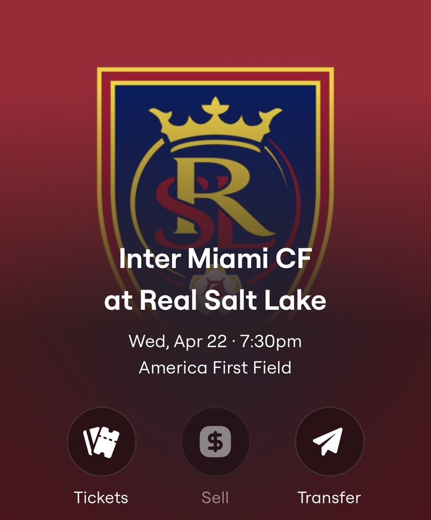 Inter Miami & Real SL, Sect N232, Row DD