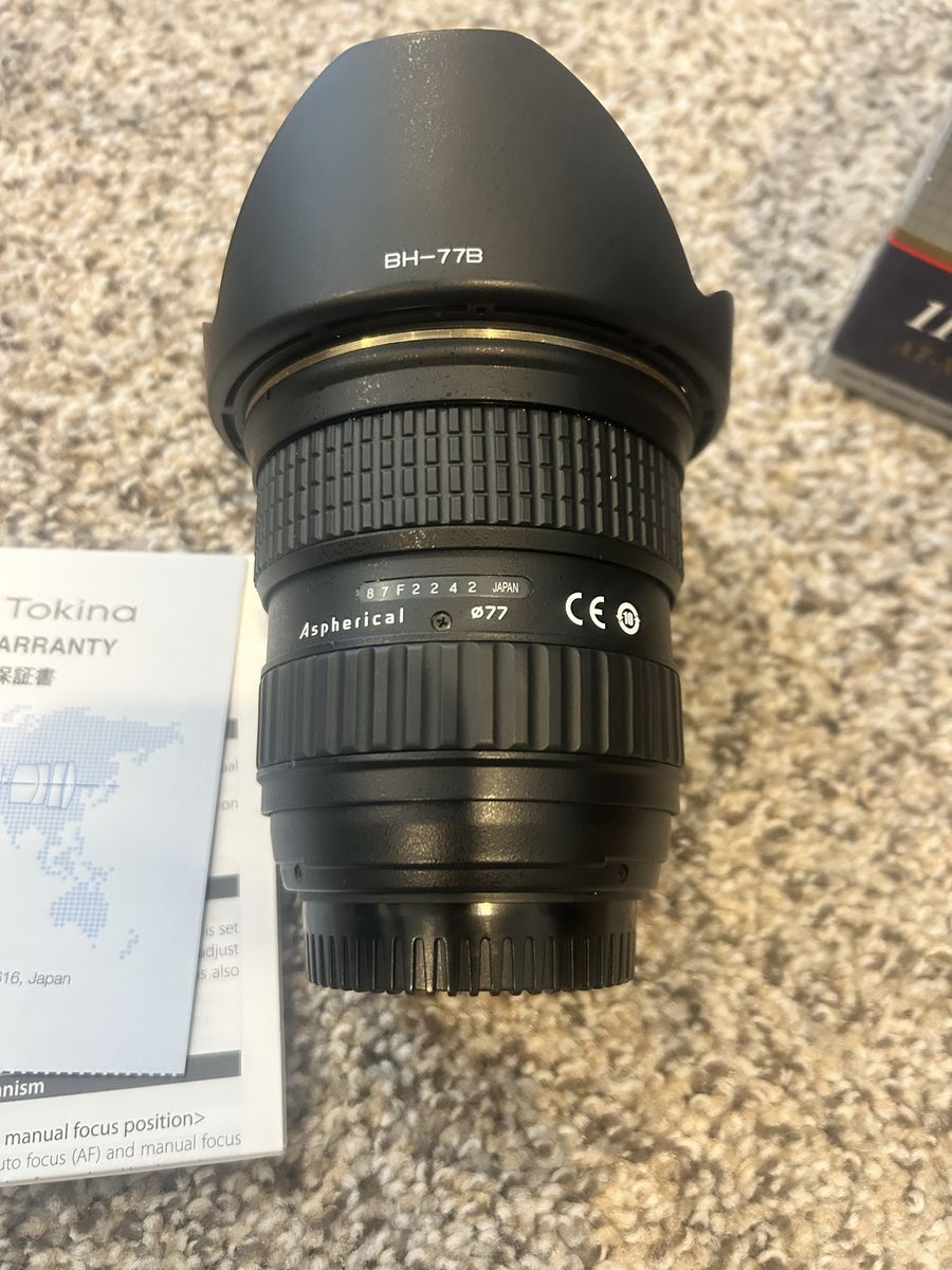 Tokina 11-16mm f/2.8 AT-X 116 PRO DX II - Nikon F Mount