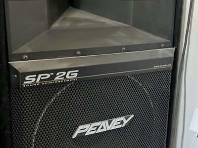 2 Peavey SP 2G Speakers