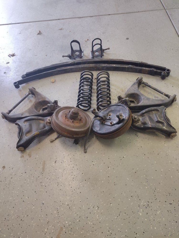 1956 Chevy front and rear suspension