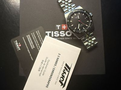 Tissot PR516 Powermatic 80 Automatic Black Dial, Stainless Steel Bracelet