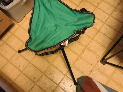 Camping chairs and metal folding chairs