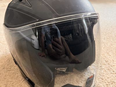 Bilt motorcycle helmet size M with sun shade
