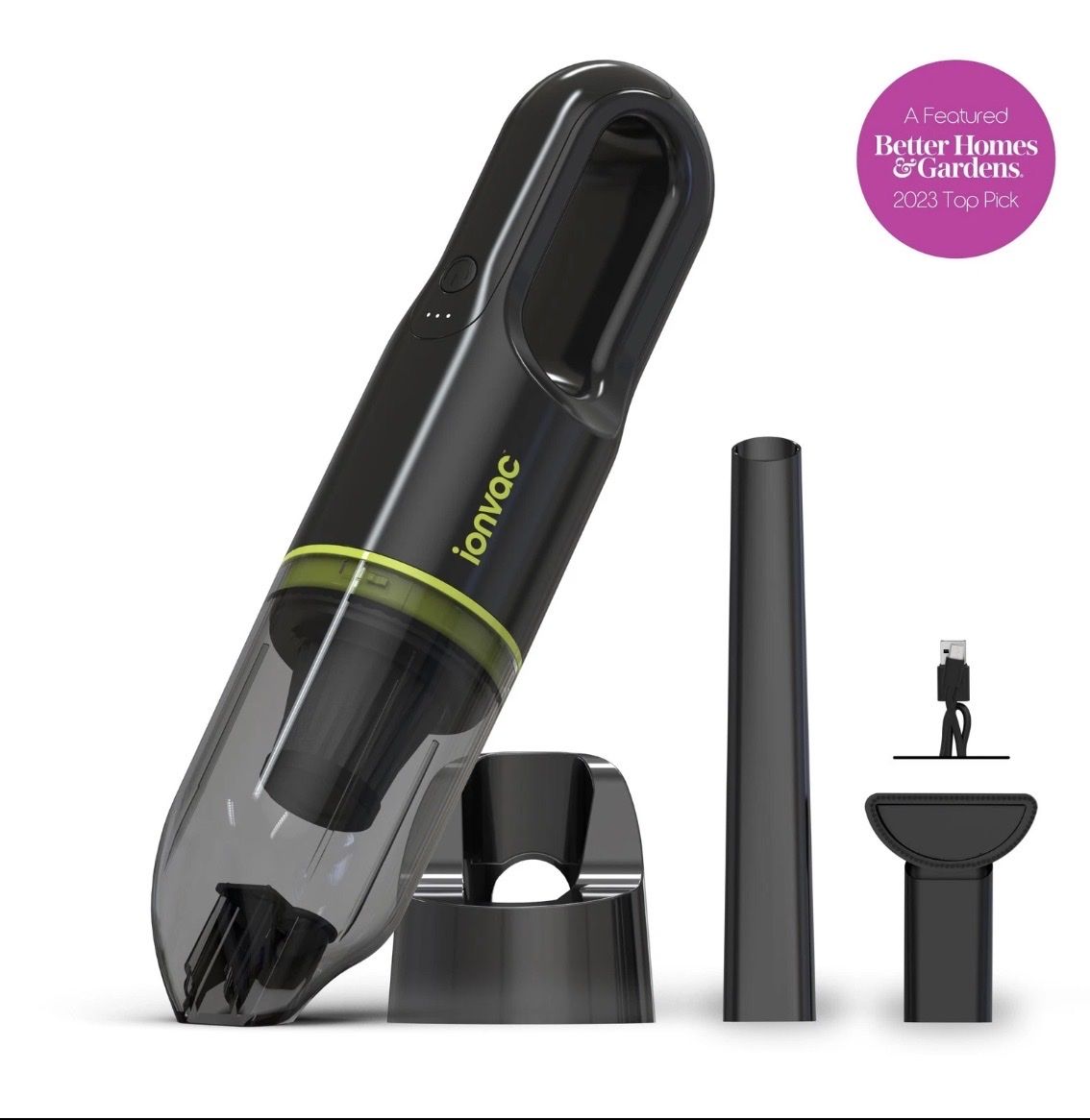Ionvac cordless hand vacuum
