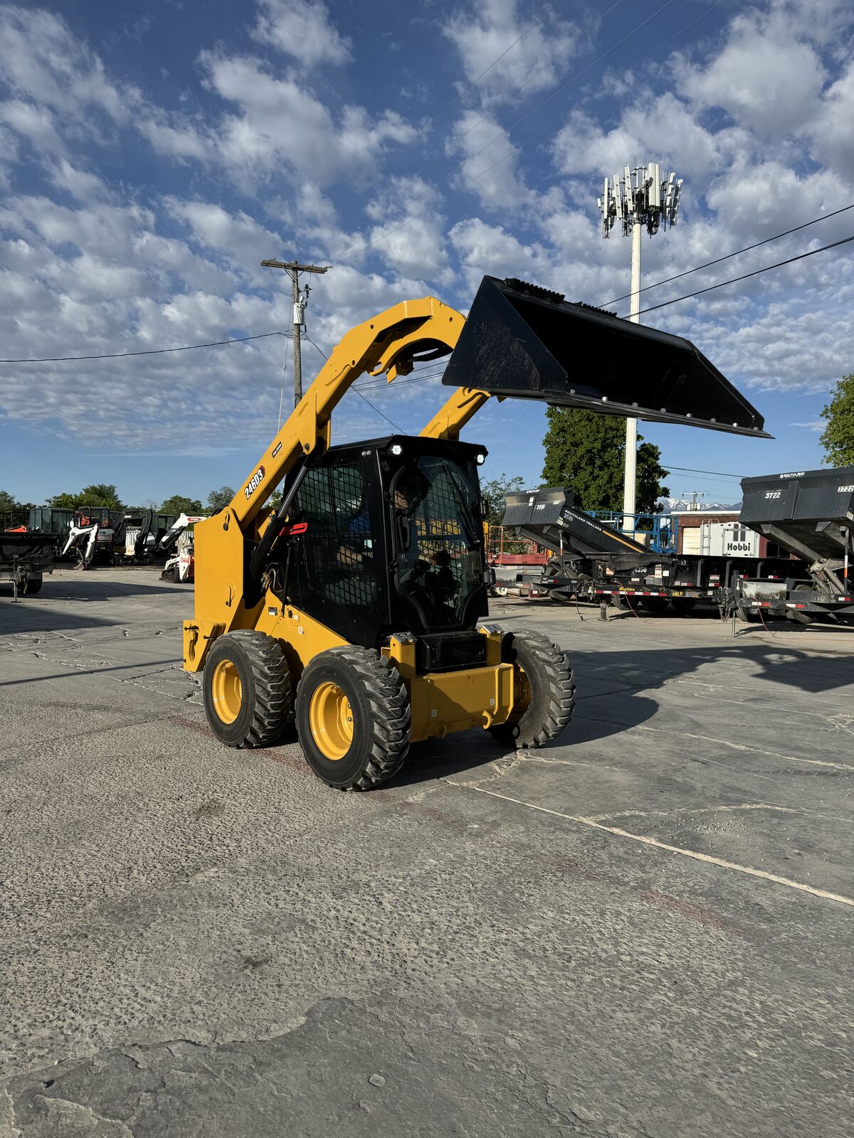 CAT 246D3 Wheeled Skid Steer Rental