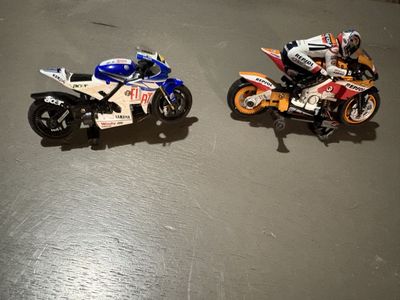 Diecast Motorcycle Toys Model Fiat Yamaha & Repsol Honda
