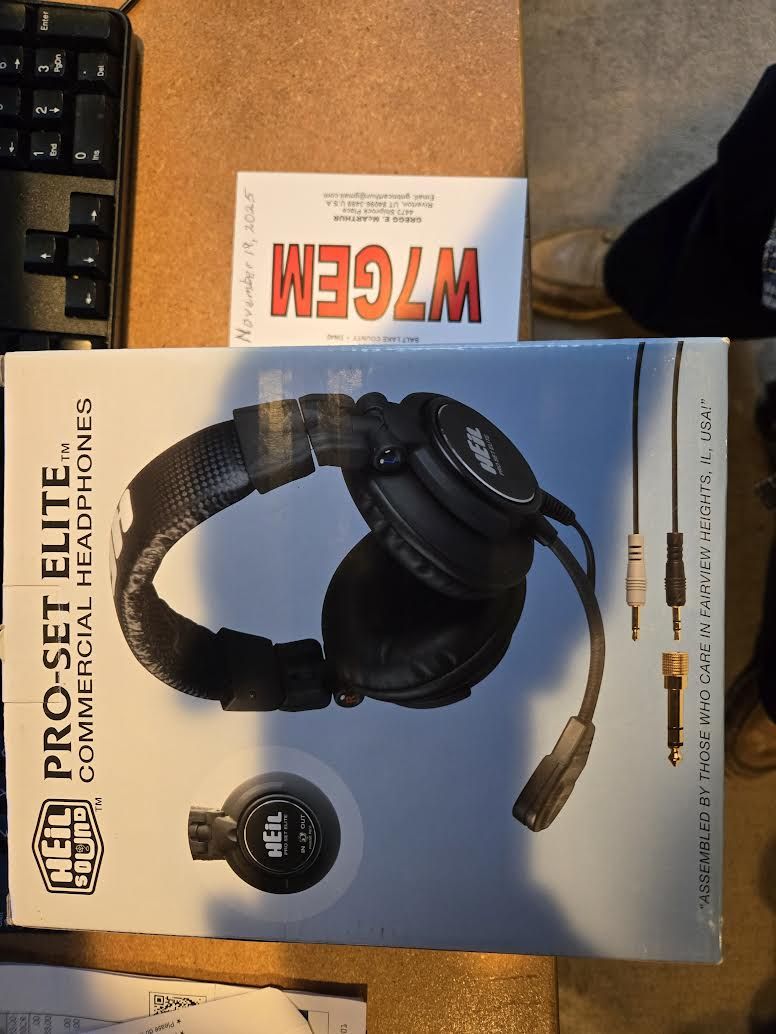 HEIL Sound Pro-Set Elite Commercial Headphones