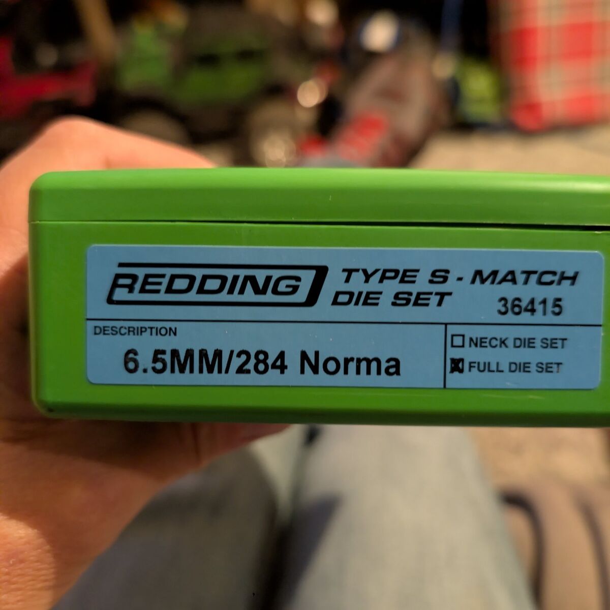 Redding Type S Matchdie set for 6.5×284 Norma