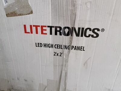 Litetronics High Ceiling LED Panel 2PCS