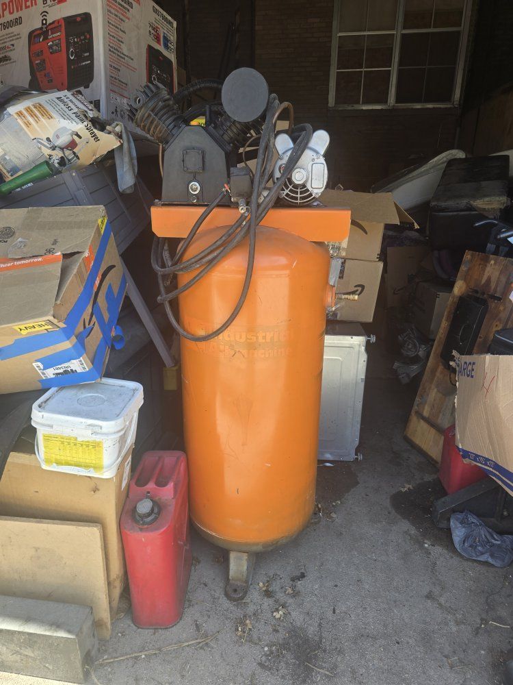 Industrial Air Compressor - Used, Functional, Heavy-Duty