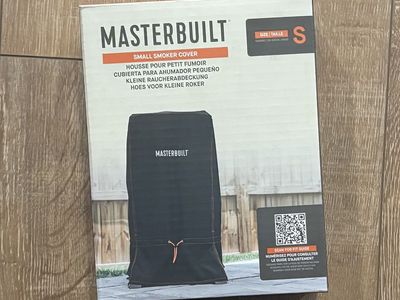 NEW Cover and Masterbuilt John McLemore Signature Series Gas Smoker