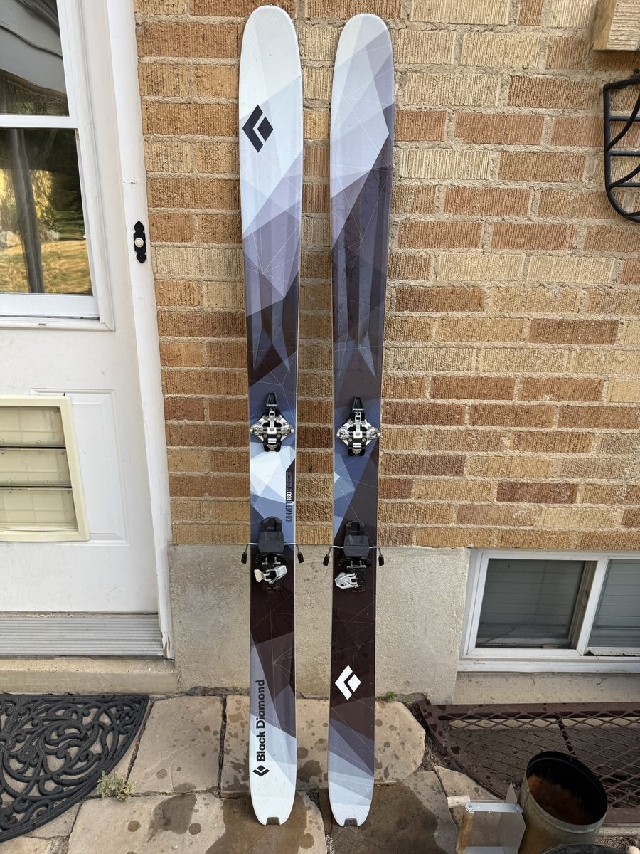 Black Diamond Convert 180cm Touring Skis with Dynafit Bindings