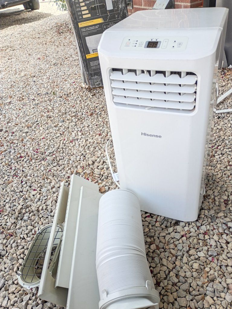 Hisense AP0819CR1W Portable Air Conditioner 5500 BTU White Refurbished