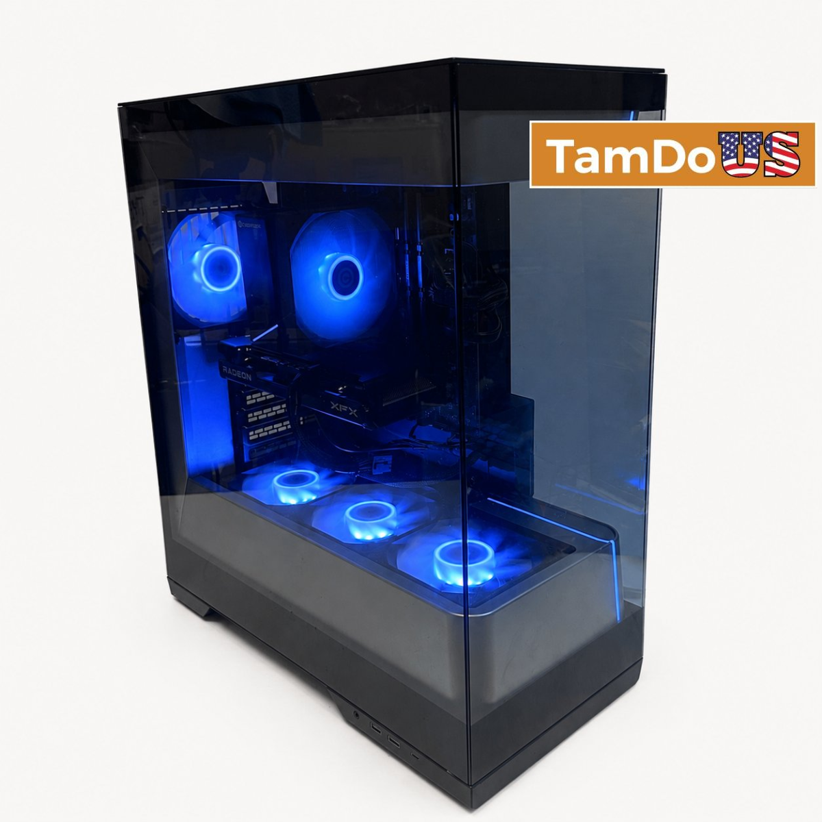 CyberPowerPC Gaming Desktop, AMD Ryzen 5 5500, 16GB DDR4, 512GB SSD, RX 6500 XT