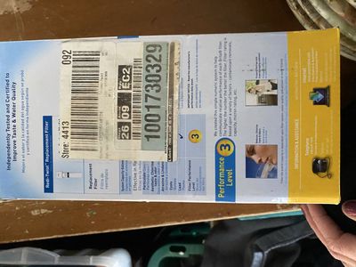 Fridge filter