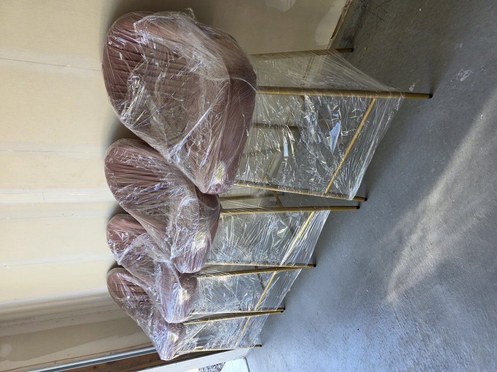 chairs Rose Gold / Sillas Rosa Oro