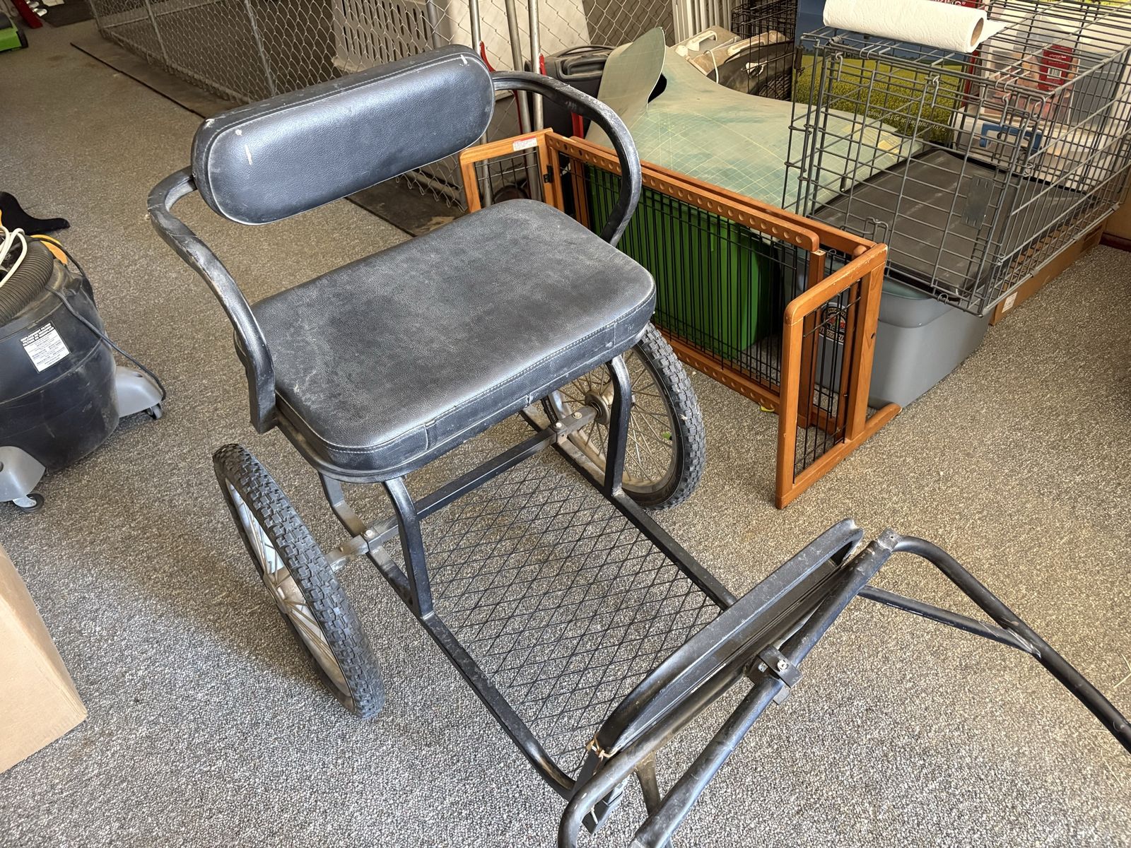 Miniature horse cart