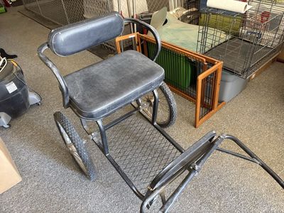 Miniature horse cart