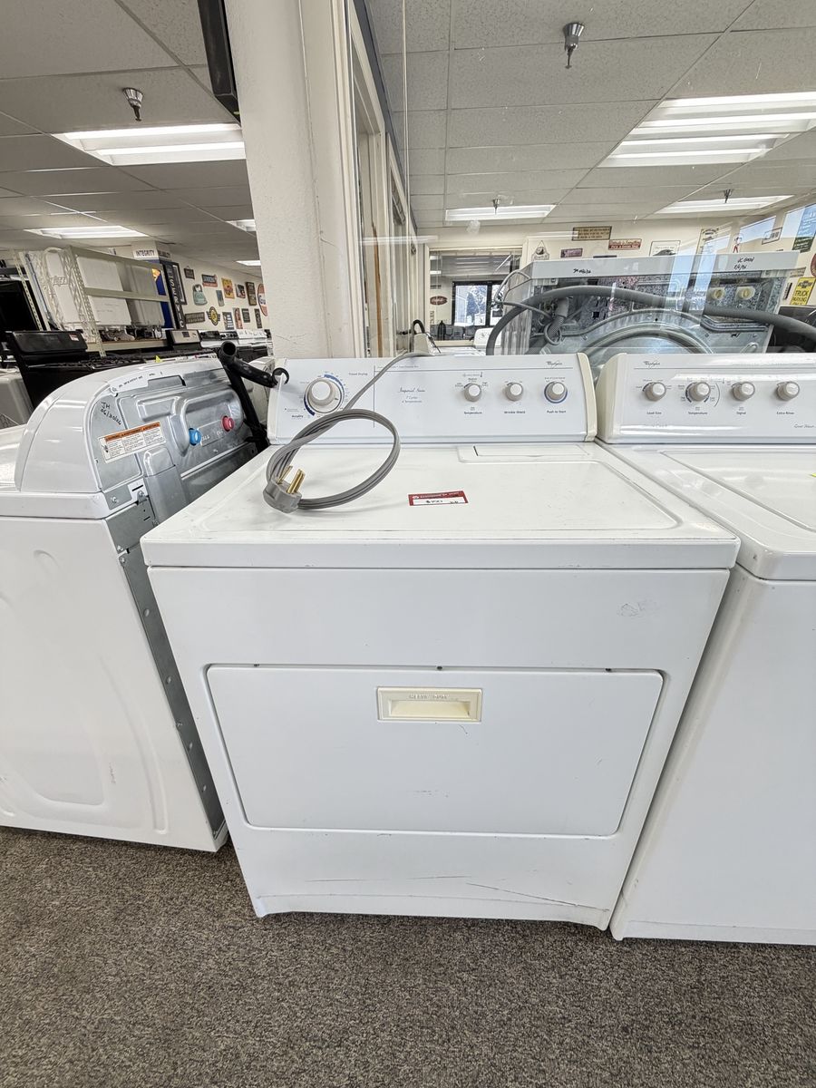 Whirlpool Imperial Series White Top Load Electric Dryer