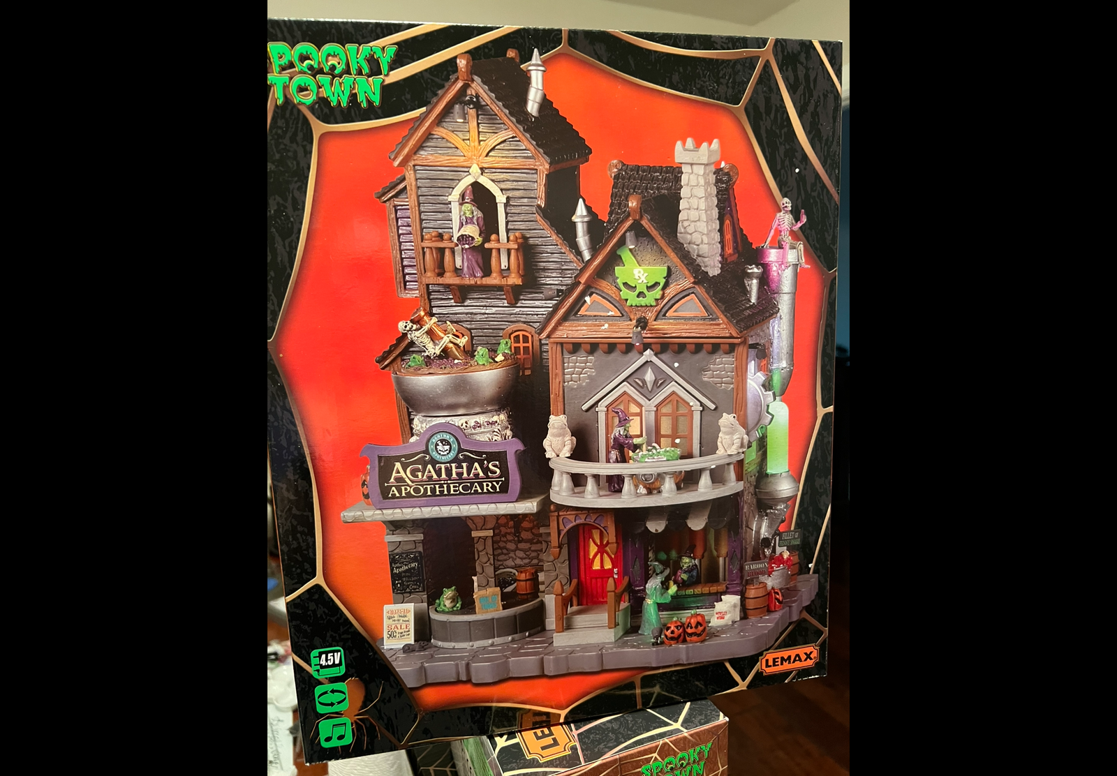 Lemax Spooky Town Agatha’s Apothecary