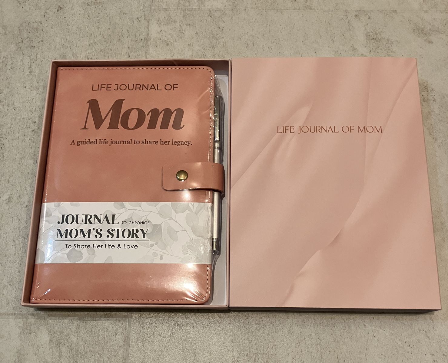 Life journal of mom: a guided life journal to guide her legacy