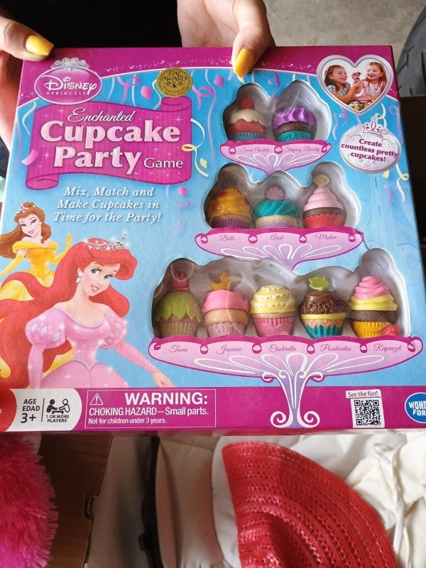 🧁 Disney Princess Enchanted Cupcake Party Game 🧁