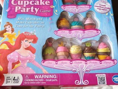 🧁 Disney Princess Enchanted Cupcake Party Game 🧁