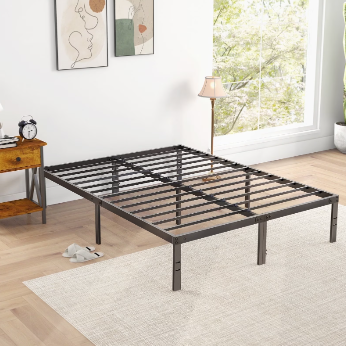 Full Size Metal Platform Bed Frame - Brand New & Still In Original Packaging