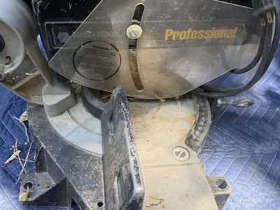 Black & Decker 1703-1 10" Professional Miter Saw - 5000 RPM, 12A Double Insulated