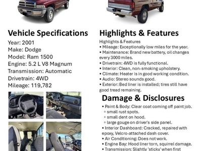2001 Dodge Ram 1500