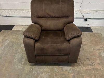 COSTCO BARCALOUNGER HENLEY FABRIC SWIVEL GLIDER RECLINER!!
