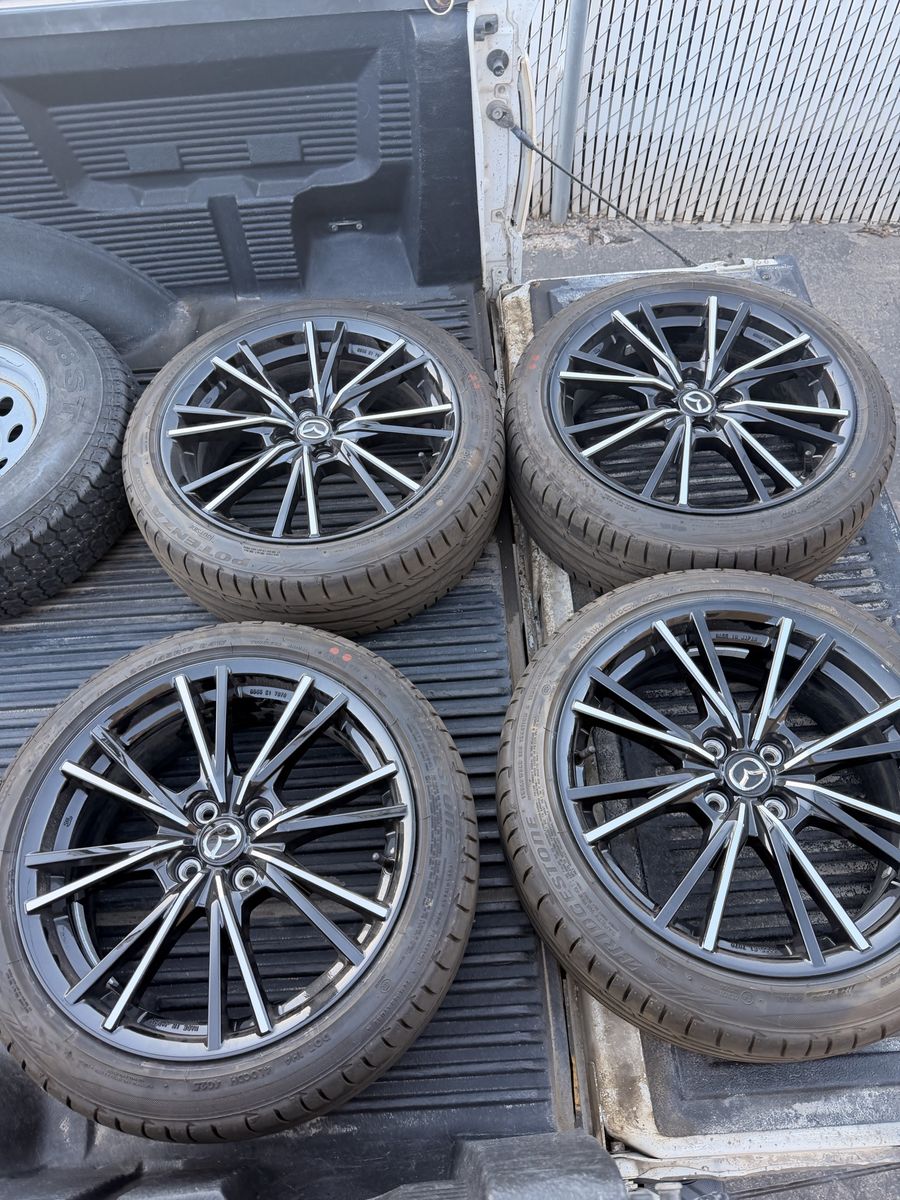 Set (4) Wheels Tires Mazda Miata MX-5 ND 2024-2025