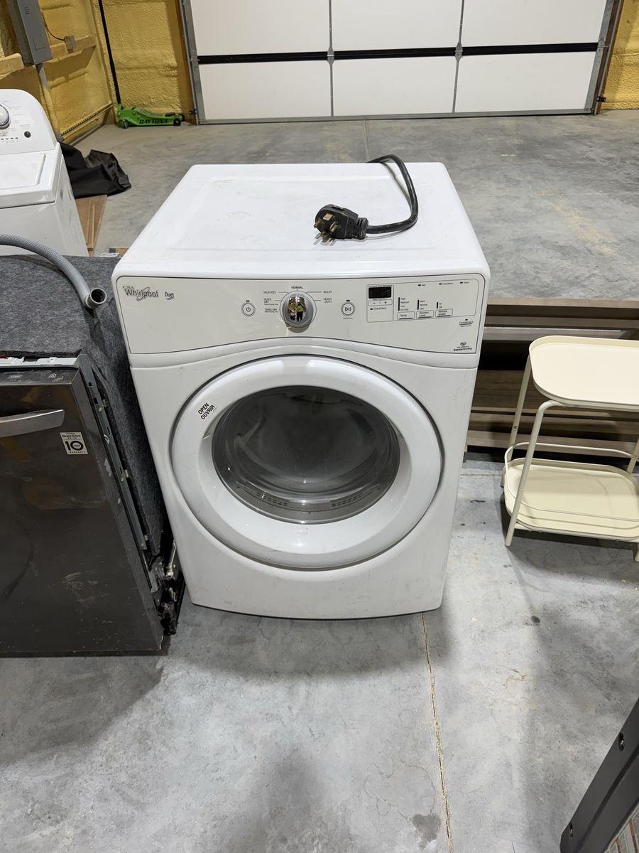 Whirlpool washer and dryer