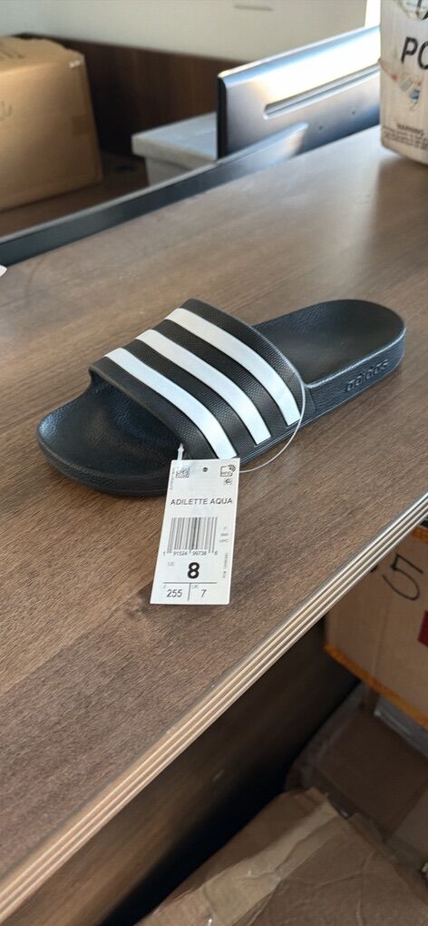 Adiddas Adilette Aqua Slides Women's 8