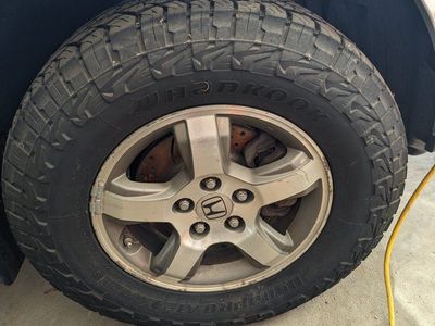 Honda Pilot 16" rims, new tires, new spare tire