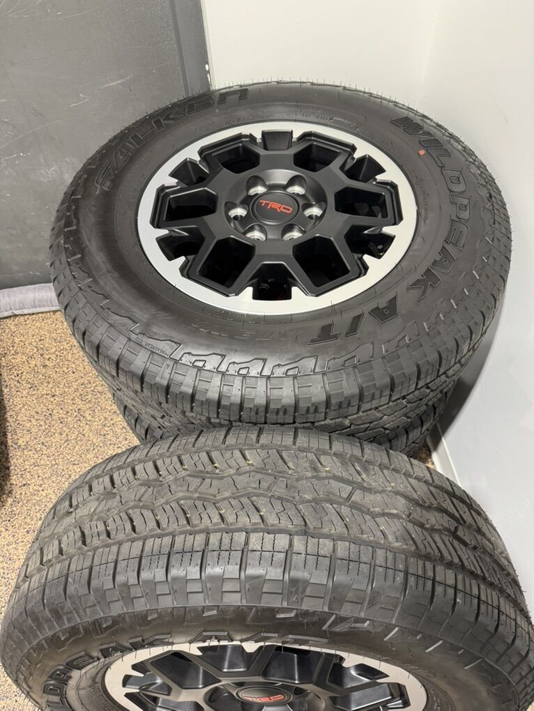 New Wheels And Tires TRD Offroad 4-Runner