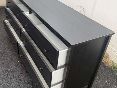 Black dresser