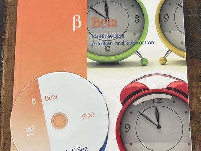 Homeschool Math-U-See Beta - Instruction Manual & DVD