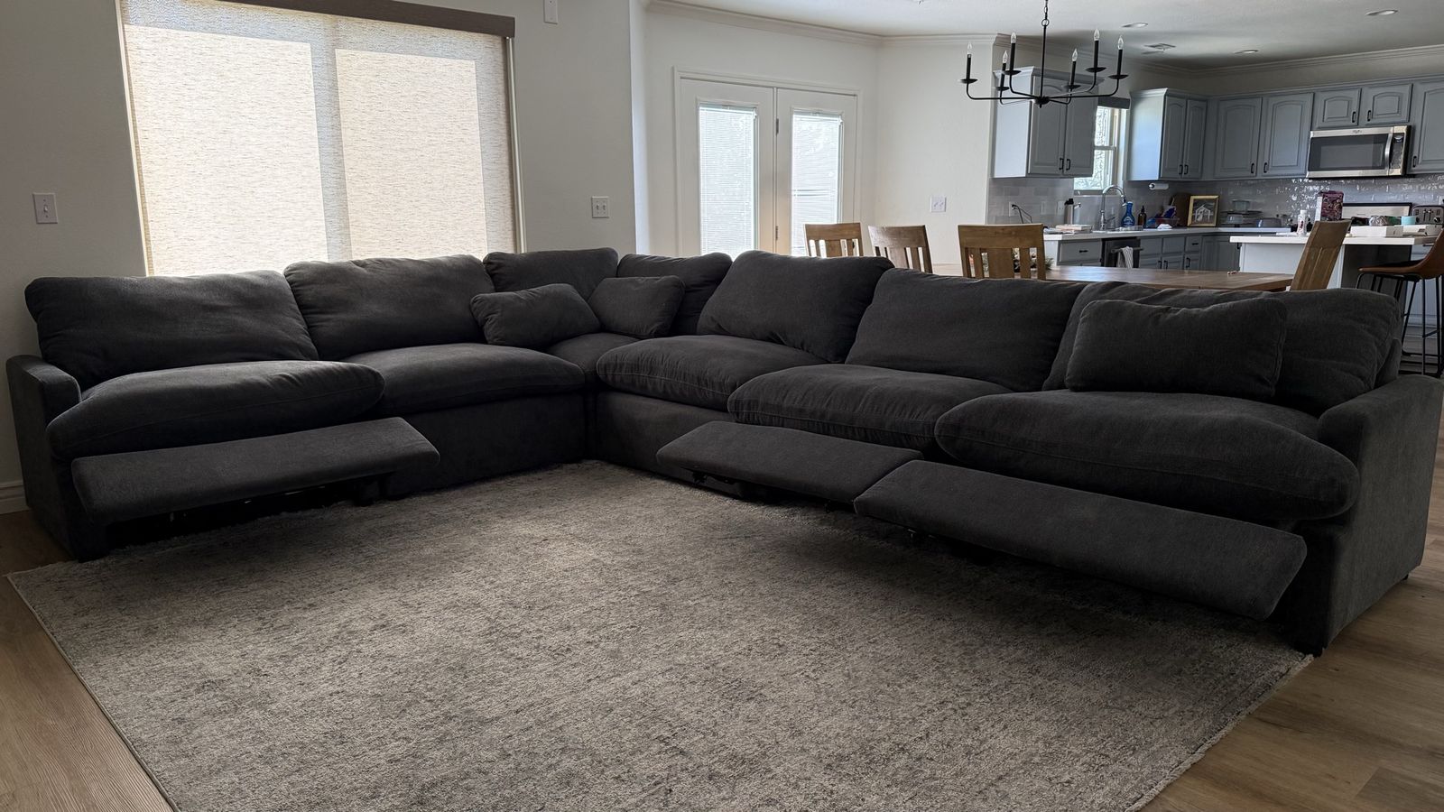 Dark grey Sectional